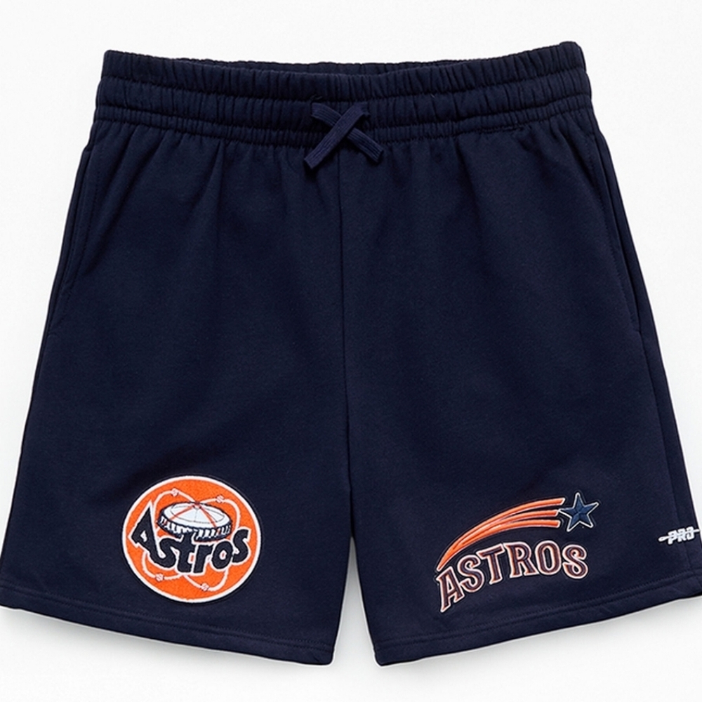 ProStandard Kids Houston Astros Retro Classic Sweat Shorts
